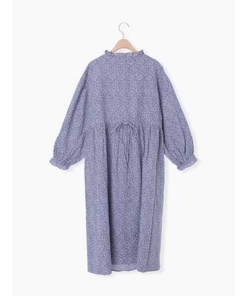 セール】【Cross×Linen】フリルワンピース《S/Mサイズ》（ワンピース