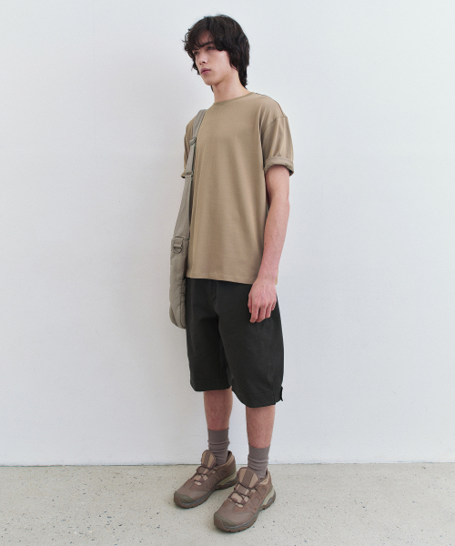 INSILENCE(インサイロンス)の「スーピマコットンプレミアムTシャツ BEIGE(Tシャツ/カットソー・メンズ・その他・LARGE/SMALL/MEDIUM)」の3枚目の写真