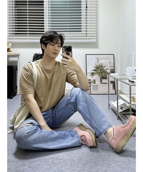 INSILENCE(インサイロンス)の「スーピマコットンプレミアムTシャツ BEIGE(Tシャツ/カットソー・メンズ・その他・LARGE/SMALL/MEDIUM)」の6枚目の写真