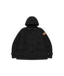MUSINSA｜ムシンサのダッフルコート（ブラック/黒色系）通販 - ZOZOTOWN