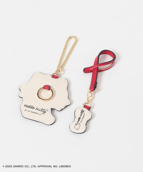 RODE SKO（ロデスコ）の「サンリオキャラクターズ チャーム付バッグ（ハンドバッグ・レディース・グレー/アイボリー/ピンク/イエロー・ONE）」の22枚目の写真