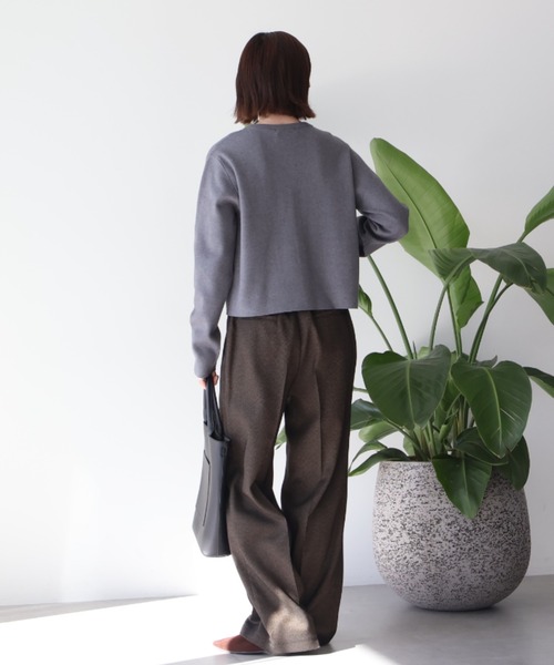 AMERICAN HOLIC（アメリカンホリック）の「バイパチリングドットニットカーディガン（カーディガン/ボレロ・レディース・杢グレー/アイボリー/ブラック/パープル/その他7・M/L）」の19枚目の写真