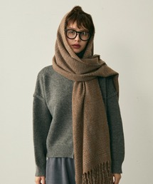 マフラー（ブラウン/茶色系・フリンジ）ファッション通販 - ZOZOTOWN