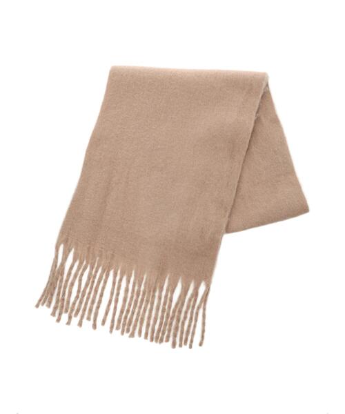 Lugnoncure(ルノンキュール)の「ボリュームストール(ストール/ショール・レディース・ベージュ/レッド/ブラック/グレー・F)」の10枚目の写真