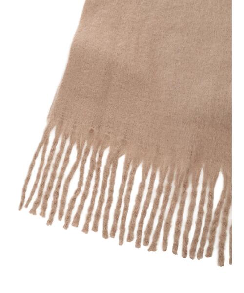 Lugnoncure(ルノンキュール)の「ボリュームストール(ストール/ショール・レディース・ベージュ/レッド/ブラック/グレー・F)」の11枚目の写真