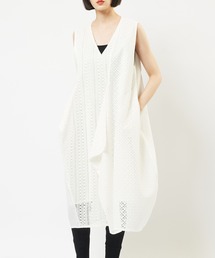 gomme（ゴム）の「アシンメトリーレースワンピース（ワンピース）」