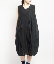 gomme（ゴム）の「アシンメトリーレースワンピース（ワンピース）」