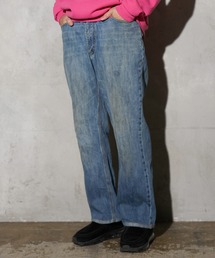 Carhartt（カーハート）の「THRIFTY LOOK / スリフティールック CARHARTT ONE-TUCK 5POCKET JEANS カーハート リメイク ワンタック デニムパンツ（デニムパンツ）」