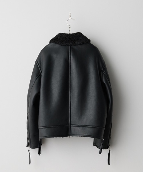 ジャケット・アウター B-6 FAUX MOUTON BLOUSON B-6 FAUX MOUTON BLOUSON（ブルゾン）｜WYM LIDNM（ウィム バイ リドム