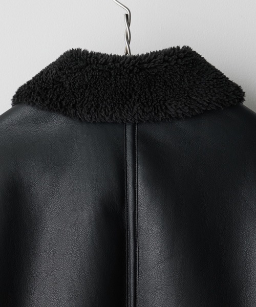 ジャケット・アウター B-6 FAUX MOUTON BLOUSON WYM LIDNM（ウィム バイ リドム）の「B-6 FAUX MOUTON BLOUSON