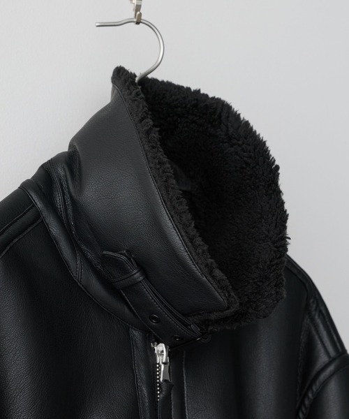 WYM LIDNM（ウィム バイ リドム）の「B-6 FAUX MOUTON BLOUSON