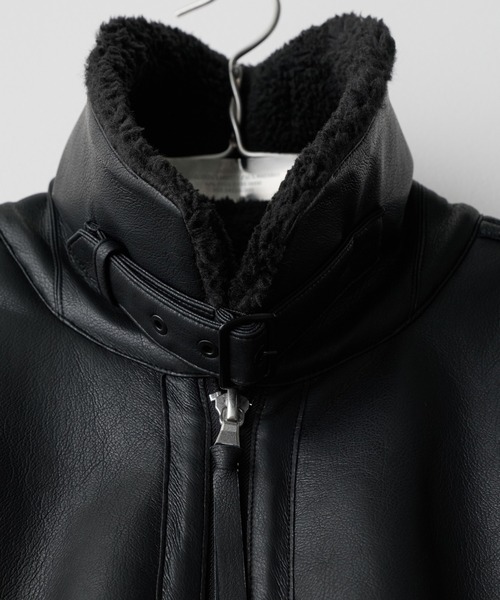 WYW B-6 FAUX MOUTON BLOUSON Sサイズ B-6 FAUX MOUTON BLOUSON（ブルゾン）｜WYM LIDNM（ウィム バイ リドム