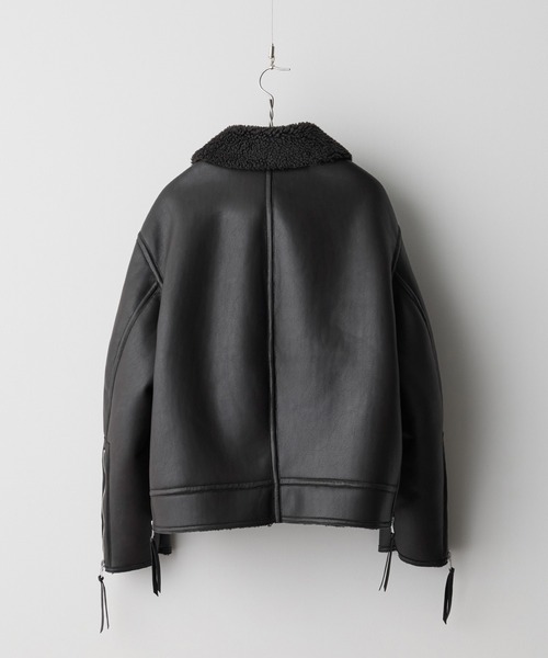 B-6 FAUX MOUTON BLOUSON（ブルゾン）｜WYM LIDNM（ウィム バイ リドム