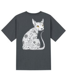 KTG0086 チカノスピンクス 半袖Tシャツ - グレー