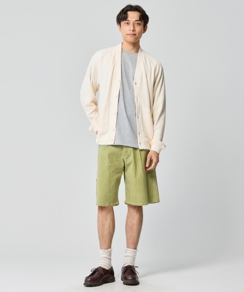 KRIFF MAYER（クリフメイヤー）の「ハニカムワッフルVカーデ（カーディガン/ボレロ・メンズ・ナチュラル/ネイビー/オリーブ/チャコール/グレー・LARGE/X-LARGE/MEDIUM）」の17枚目の写真