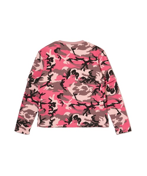 AFB(エーエフビー)の「THERMAL LAYERED LS TEE(Tシャツ/カットソー・メンズ・ホワイト/グリーン/ピンク・M/L)」の8枚目の写真