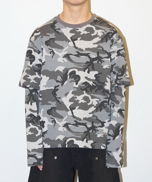 THERMAL LAYERED LS TEE（Tシャツ/カットソー）｜AFB（エーエフビー
