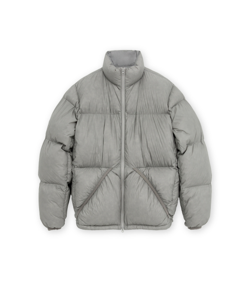 W エベレスト グースダウン、オリーブグレー