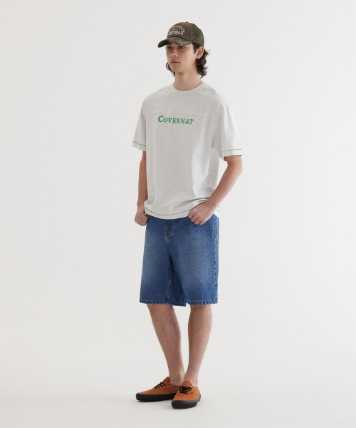 COVERNAT(カバーナット)の「ペインティンググラフィックカットラインTシャツOatmeal(Tシャツ/カットソー・レディース・その他・SMALL/MEDIUM/LARGE/X-LARGE)」の4枚目の写真