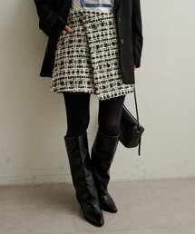 Omekashi（オメカシ）の「ツイードラップスカート（スカート・レディース）」