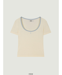 grove（グローブ）の「IVY SAND T-SHIRT (CREAM)（Tシャツ/カットソー）」