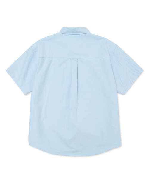 YALE(イェール)の「Yロゴオーバーサイズオックスフォードシャツ_ブルー(シャツ/ブラウス・レディース・その他・SMALL/MEDIUM/LARGE/X-LARGE)」の3枚目の写真