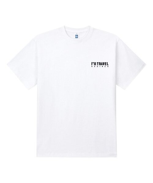 RADINEO(ラディネオ)の「トラベラー ホワイト 半袖Tシャツ(Tシャツ/カットソー・メンズ・その他・LARGE/MEDIUM/X-LARGE)」の2枚目の写真