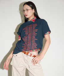 カラーパレットTシャツ / ネイビー