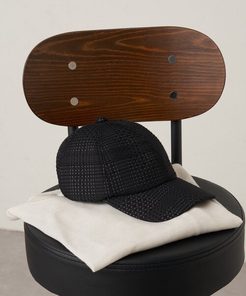 GALLARDAGALANTE（ガリャルダガランテ）の「【2.718】ドビーキャップ（キャップ・レディース・ブラック/ベージュ・FREE）」の3枚目の写真