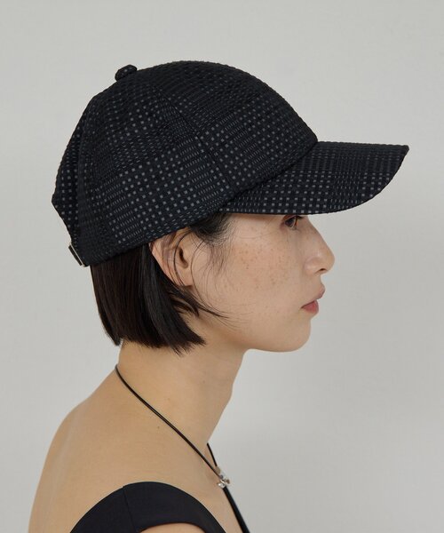 GALLARDAGALANTE（ガリャルダガランテ）の「【2.718】ドビーキャップ（キャップ・レディース・ブラック/ベージュ・FREE）」の7枚目の写真