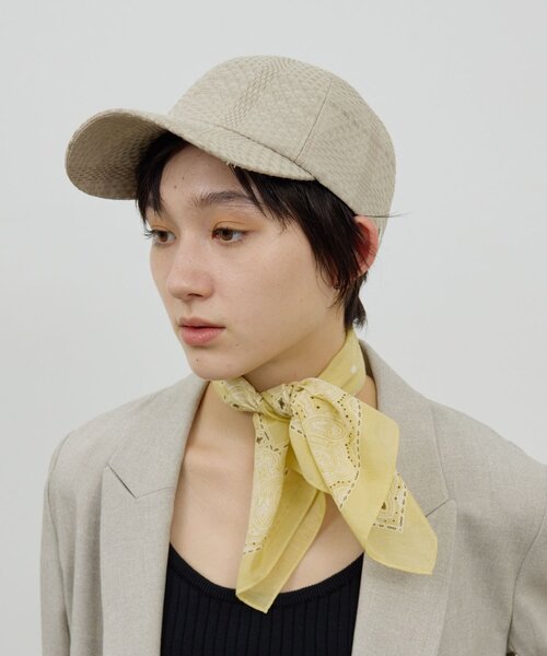 GALLARDAGALANTE（ガリャルダガランテ）の「【2.718】ドビーキャップ（キャップ・レディース・ブラック/ベージュ・FREE）」の19枚目の写真