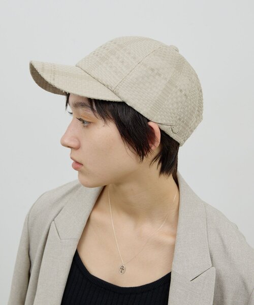 GALLARDAGALANTE（ガリャルダガランテ）の「【2.718】ドビーキャップ（キャップ・レディース・ブラック/ベージュ・FREE）」の20枚目の写真