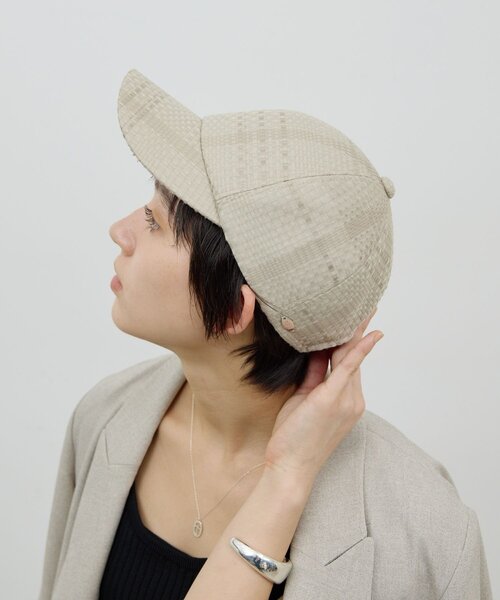 GALLARDAGALANTE（ガリャルダガランテ）の「【2.718】ドビーキャップ（キャップ・レディース・ブラック/ベージュ・FREE）」の21枚目の写真