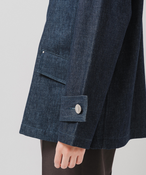 Mackintosh（マッキントッシュ）の「MACKINTOSH(マッキントッシュ) 別注 HUMBIE/ハンビー デニム SHORT SL（その他アウター・メンズ・ネイビー・40/38/36）」の12枚目の写真