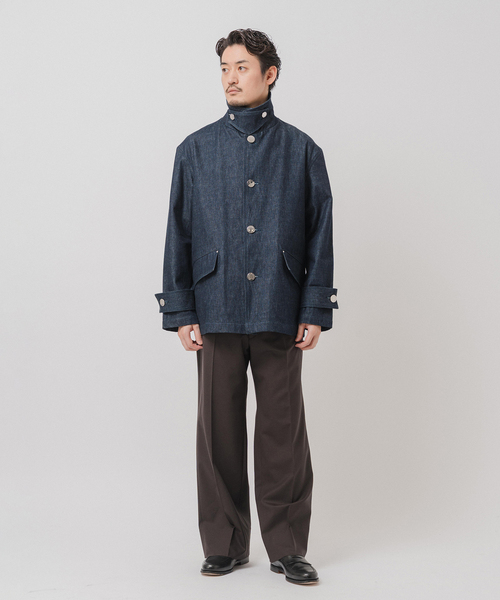 Mackintosh（マッキントッシュ）の「MACKINTOSH(マッキントッシュ) 別注 HUMBIE/ハンビー デニム SHORT SL（その他アウター・メンズ・ネイビー・40/38/36）」の15枚目の写真