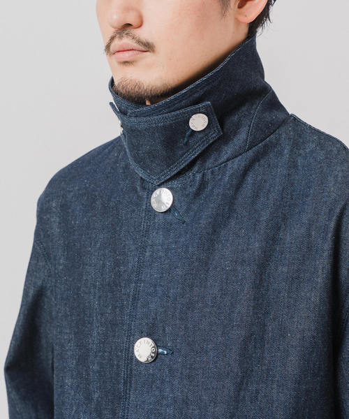 Mackintosh（マッキントッシュ）の「MACKINTOSH(マッキントッシュ) 別注 HUMBIE/ハンビー デニム SHORT SL（その他アウター・メンズ・ネイビー・40/38/36）」の20枚目の写真