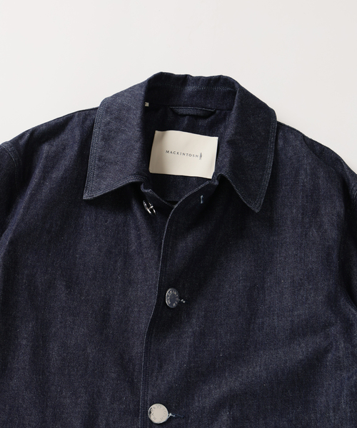 Mackintosh（マッキントッシュ）の「MACKINTOSH(マッキントッシュ) 別注 HUMBIE/ハンビー デニム SHORT SL（その他アウター・メンズ・ネイビー・40/38/36）」の8枚目の写真