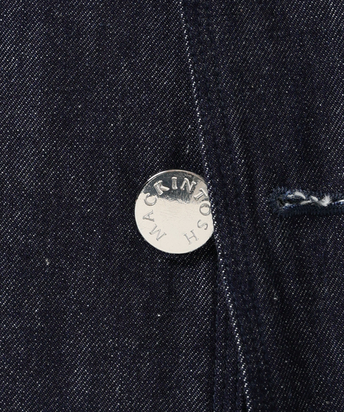 Mackintosh（マッキントッシュ）の「MACKINTOSH(マッキントッシュ) 別注 HUMBIE/ハンビー デニム SHORT SL（その他アウター・メンズ・ネイビー・40/38/36）」の3枚目の写真