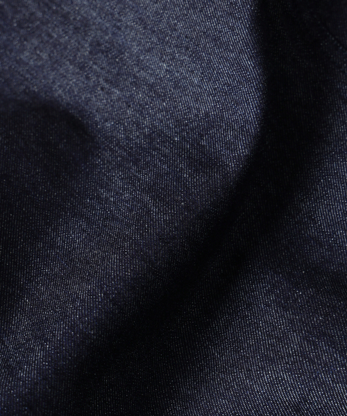 Mackintosh（マッキントッシュ）の「MACKINTOSH(マッキントッシュ) 別注 HUMBIE/ハンビー デニム SHORT SL（その他アウター・メンズ・ネイビー・40/38/36）」の2枚目の写真