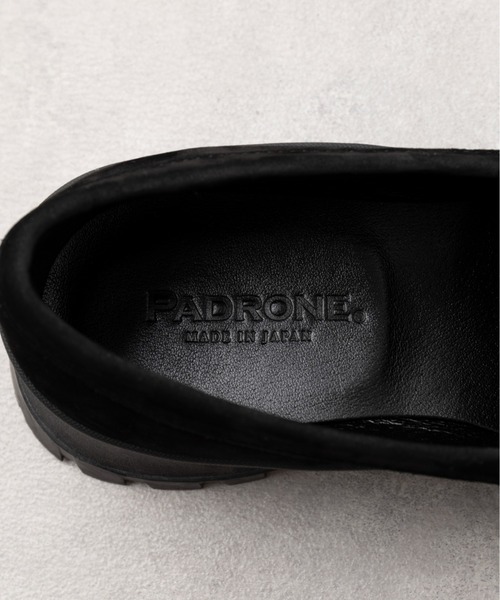PADRONE（パドローネ）の「【PADRONE】884C Vibram LOAFER TK8840-2009-25C（ローファー・メンズ・ブラック・42/41/40）」の2枚目の写真