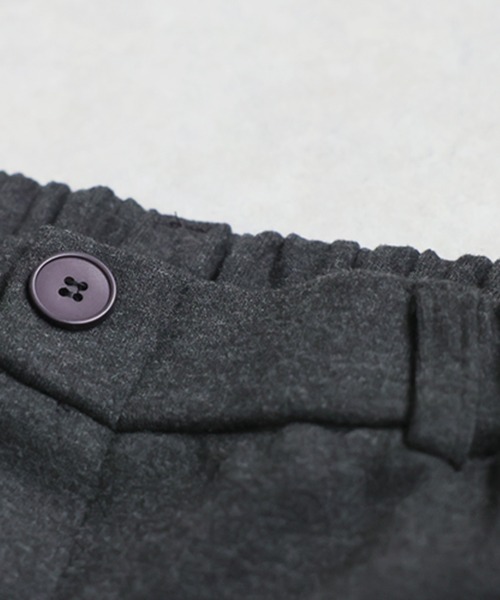 antiqua(アンティカ)の「起毛 ワイドパンツ(その他パンツ・レディース・ダークグレー/ブラック・ONESIZE)」の5枚目の写真