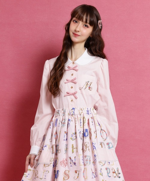 MILK（ミルク）の「イニシャル ブラウス（シャツ/ブラウス・レディース・A/B・FREE）」の2枚目の写真