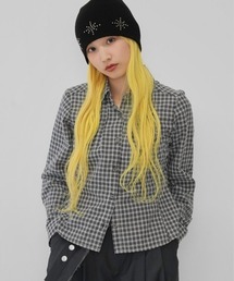 Enewd nina | classic gingham shirt(シャツ/ブラウス)