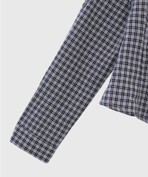 Enewd nina(エニュードニーナ)の「classic gingham shirt(シャツ/ブラウス・レディース・ネイビー/ブラック・FREE)」の20枚目の写真