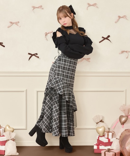 apres jour(アプレジュール)の「ハイウエストフリルマーメイドスカート(スカート・レディース・ブラック系その他/ブラウン系その他/ブラック系その他2/ブラック・SMALL/MEDIUM/X-LARGE)」の13枚目の写真