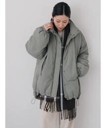 Samansa Mos2 blue | 中綿モンスターコート(その他アウター)