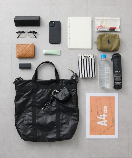 BEARDSLEY（ビアズリー）の「《FRIPIER》ナイロン2wayBag（トートバッグ・レディース・ブラック・FREE）」の4枚目の写真