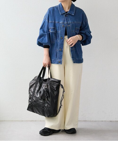 BEARDSLEY（ビアズリー）の「《FRIPIER》ナイロン2wayBag（トートバッグ・レディース・ブラック・FREE）」の8枚目の写真