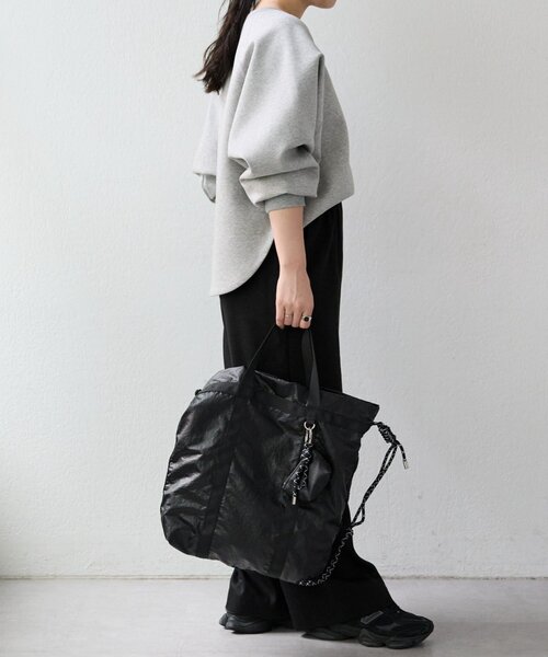 BEARDSLEY（ビアズリー）の「《FRIPIER》ナイロン2wayBag（トートバッグ・レディース・ブラック・FREE）」の13枚目の写真