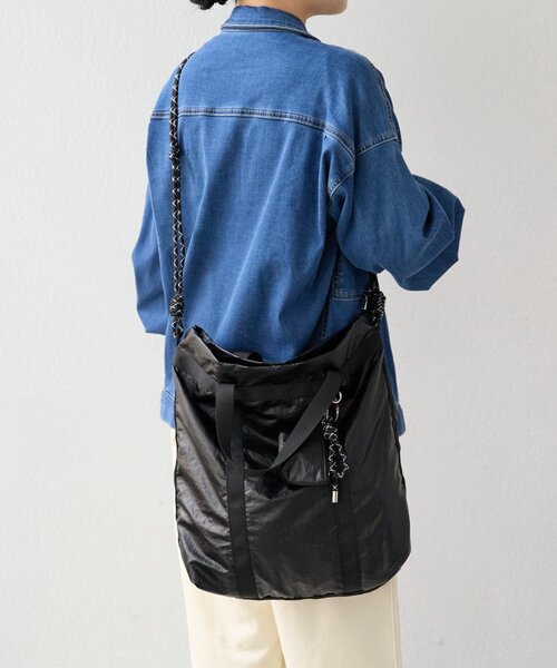 BEARDSLEY（ビアズリー）の「《FRIPIER》ナイロン2wayBag（トートバッグ・レディース・ブラック・FREE）」の15枚目の写真